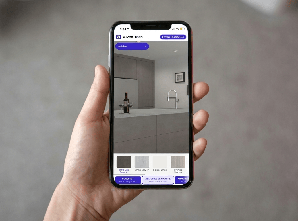 Configurateur de pieces pour promoteurs immobiliers